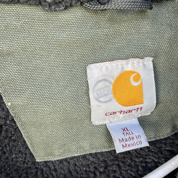 Carhartt insulated Sherpa lined XL tall work jacket - Picture 4 of 5